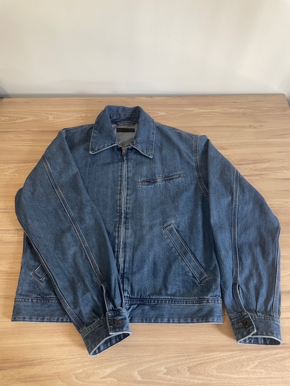 Uniqlo Oversized Unisex Denim Jacket
